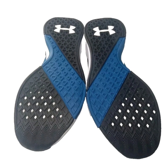 Under Armour Showstopper Training Shoes Men's Size 9.5 Blue White - Picture 9 of 9